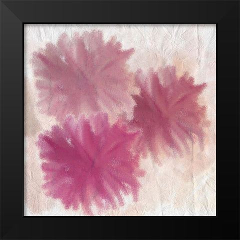Pom Pom 1 Black Modern Wood Framed Art Print by Kimberly, Allen