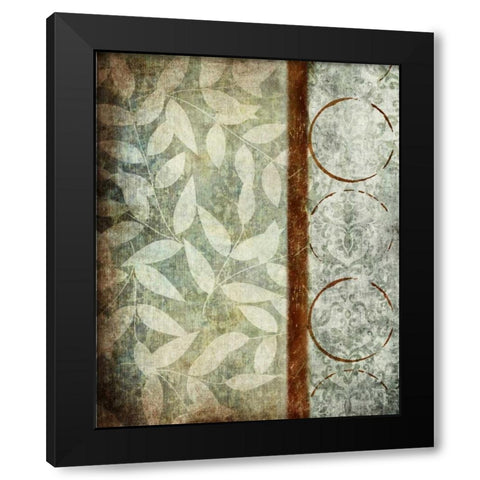Autumn Spice Black Modern Wood Framed Art Print by Emery, Kristin