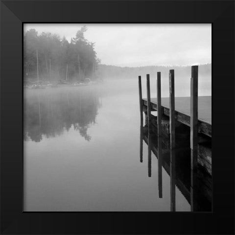 Stillness Black Modern Wood Framed Art Print by Colberg, Lisa