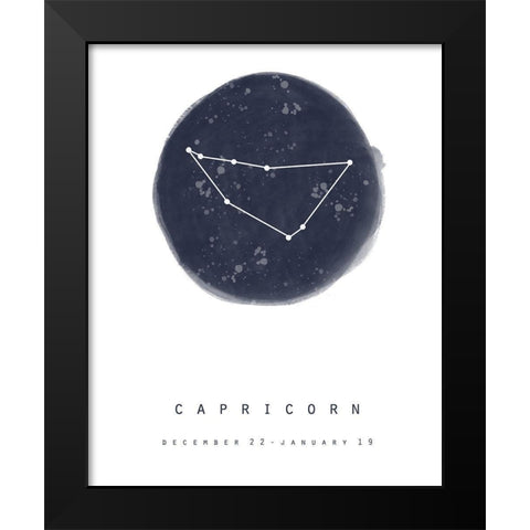 Cap Black Modern Wood Framed Art Print by Straatsma, Leah