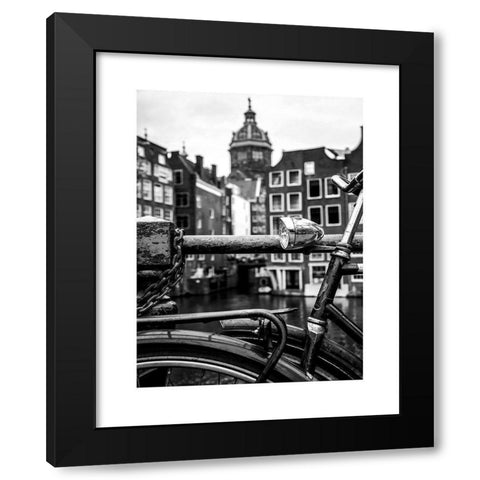 Amsterdam 4 Black Modern Wood Framed Art Print by Straatsma, Leah