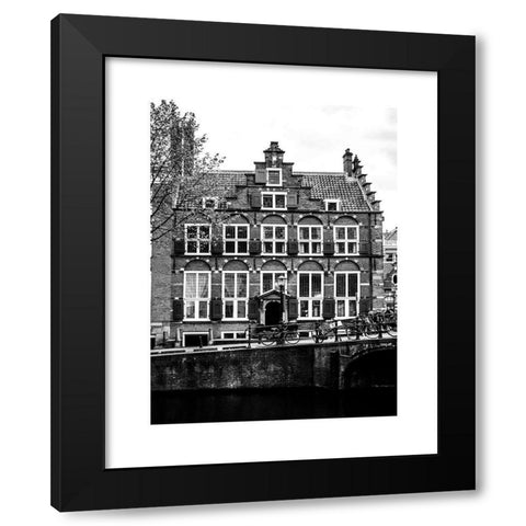 Amsterdam 6 Black Modern Wood Framed Art Print by Straatsma, Leah