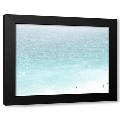 Ocean Life1 Black Modern Wood Framed Art Print with Double Matting by Straatsma, Leah