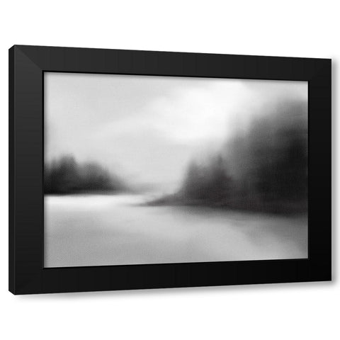 The Inlet Black Modern Wood Framed Art Print with Double Matting by Straatsma, Leah