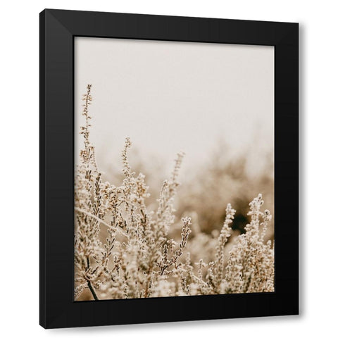 A Light Glow Black Modern Wood Framed Art Print by Straatsma, Leah