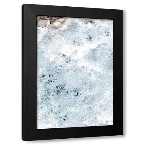 Rocky Shore 2 Black Modern Wood Framed Art Print by Straatsma, Leah