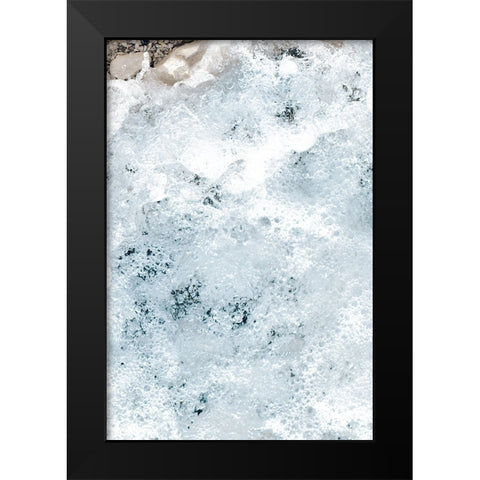 Rocky Shore 2 Black Modern Wood Framed Art Print by Straatsma, Leah