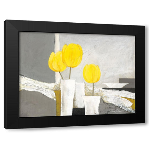 Effective Interior Black Modern Wood Framed Art Print with Double Matting by May