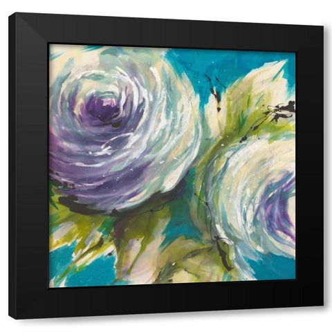 Original Black Modern Wood Framed Art Print by May