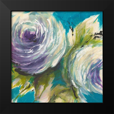 Original Black Modern Wood Framed Art Print by May