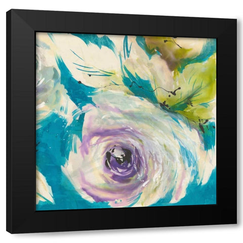 Original 2 Black Modern Wood Framed Art Print by May