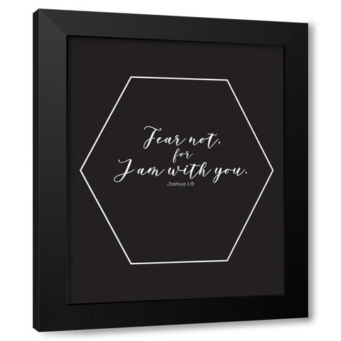 Gold Foil I Am Black Modern Wood Framed Art Print by Hogan, Melody