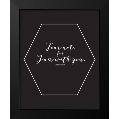 Gold Foil I Am Black Modern Wood Framed Art Print by Hogan, Melody