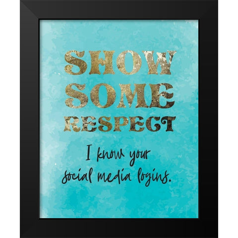 Mom Boss 3 Black Modern Wood Framed Art Print by Hogan, Melody