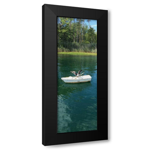 Scenic River 2 Black Modern Wood Framed Art Print with Double Matting by Prime, Marcus