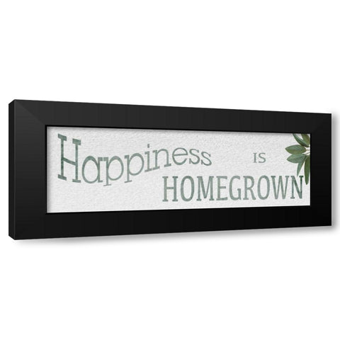 Homegrown Black Modern Wood Framed Art Print by Prime, Marcus