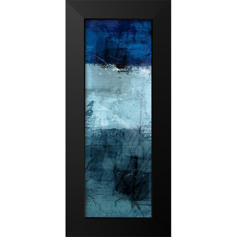 Flaring Indigos 1 Black Modern Wood Framed Art Print by Prime, Marcus