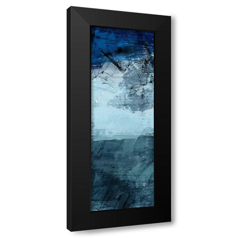 Flaring Indigos 2 Black Modern Wood Framed Art Print with Double Matting by Prime, Marcus