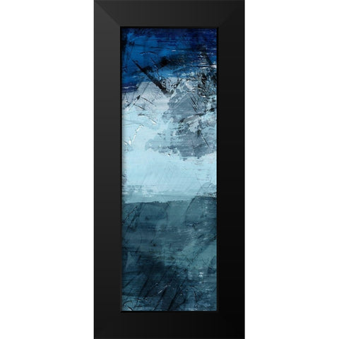 Flaring Indigos 2 Black Modern Wood Framed Art Print by Prime, Marcus