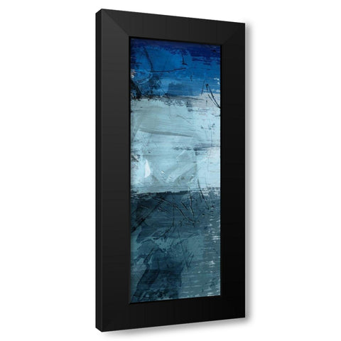 Flaring Indigos 3 Black Modern Wood Framed Art Print with Double Matting by Prime, Marcus