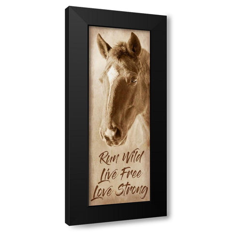 Wild And Free Black Modern Wood Framed Art Print by Prime, Marcus