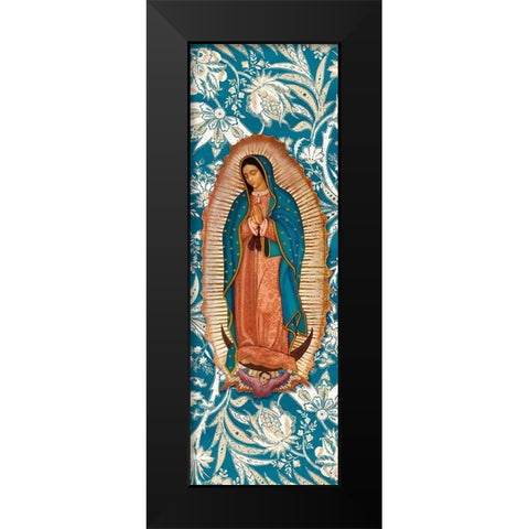 Peaceful Guadalupe 1 Black Modern Wood Framed Art Print by Prime, Marcus