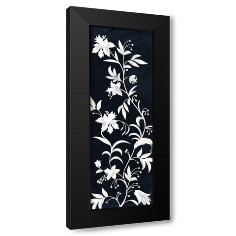 Reaching Floral Vines 2 Black Modern Wood Framed Art Print by Prime, Marcus