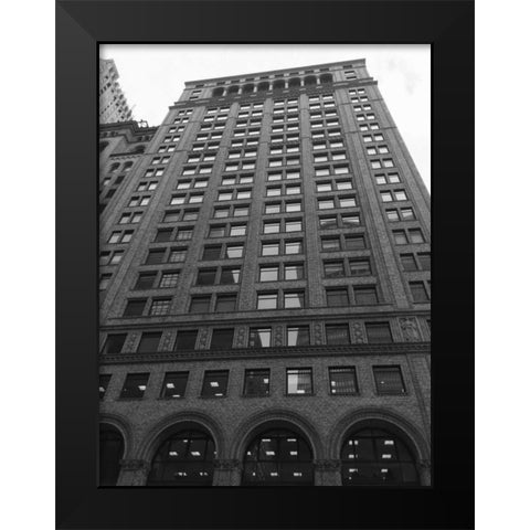 New York New York Black Modern Wood Framed Art Print by Prime, Marcus