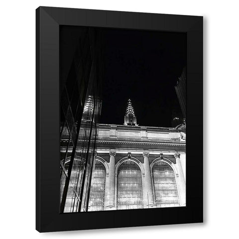 Empire Black Modern Wood Framed Art Print with Double Matting by Prime, Marcus