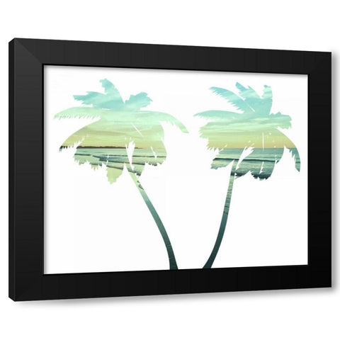 Tropical Paradise Black Modern Wood Framed Art Print by Prime, Marcus