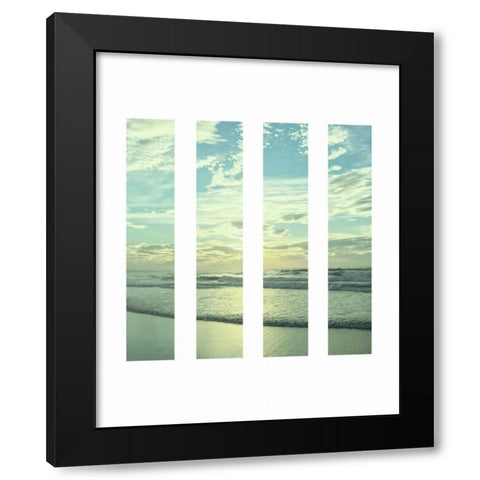 Windswept Black Modern Wood Framed Art Print with Double Matting by Prime, Marcus