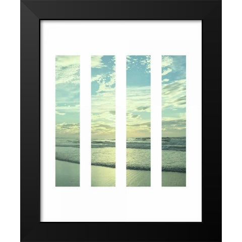 Windswept Black Modern Wood Framed Art Print by Prime, Marcus