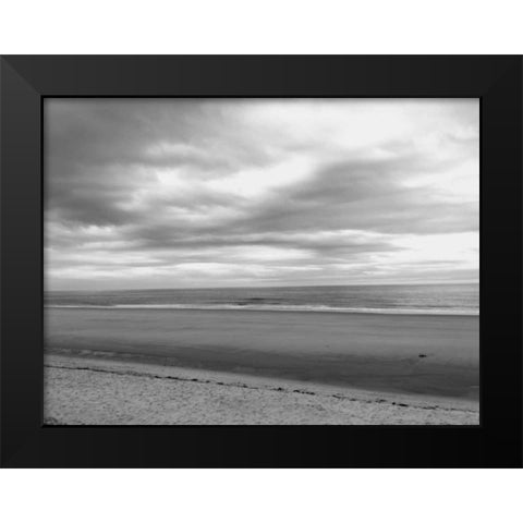 Morning Mist BW 2 Black Modern Wood Framed Art Print by Prime, Marcus
