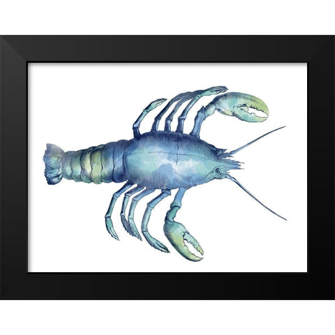 Sea Friends 3 Black Modern Wood Framed Art Print by Prime, Marcus