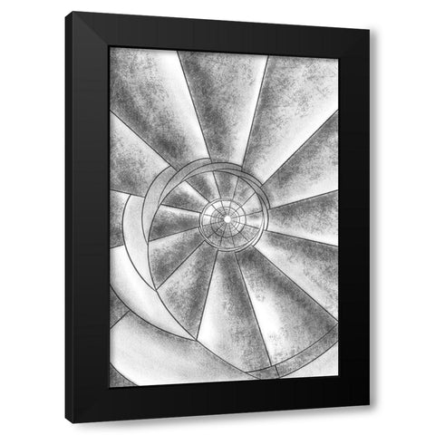 Stairway To Heaven Black Modern Wood Framed Art Print by Prime, Marcus