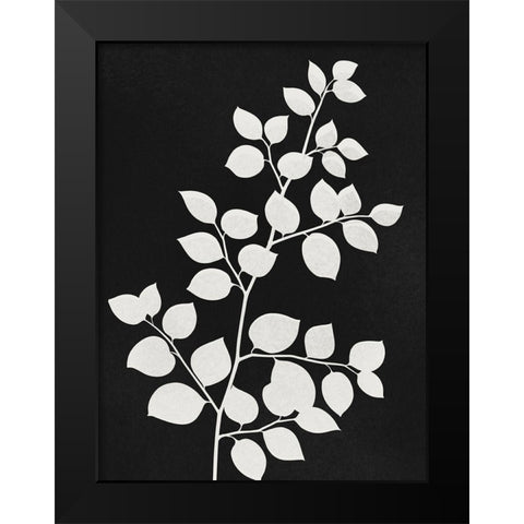 Silhouetted Growth 2 Black Modern Wood Framed Art Print by Prime, Marcus