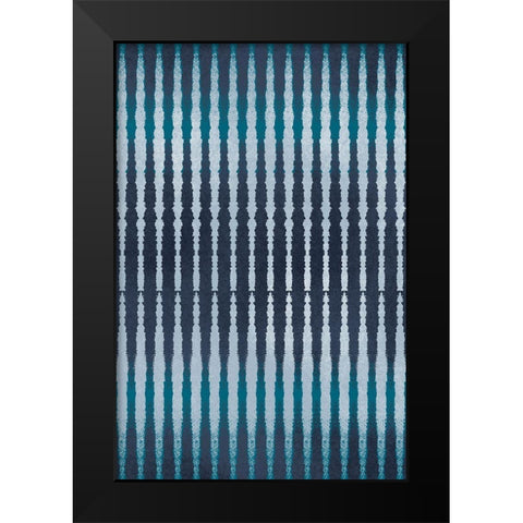 Slashing Pattern Black Modern Wood Framed Art Print by Prime, Marcus