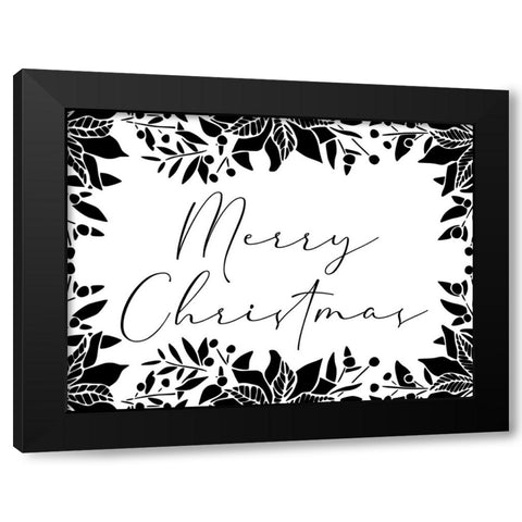 Classic Christmas Black Modern Wood Framed Art Print by Prime, Marcus