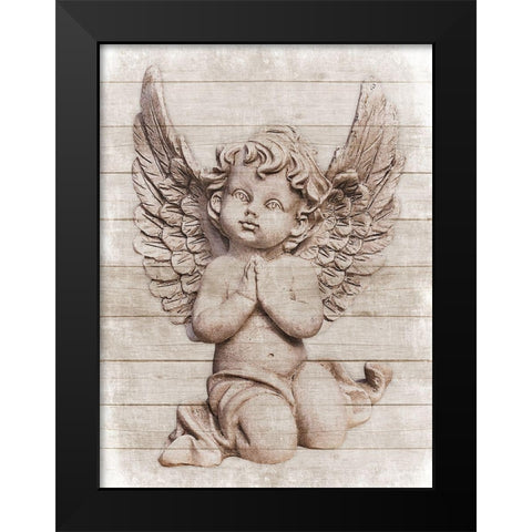 Angelic Nature Black Modern Wood Framed Art Print by Prime, Marcus