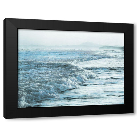 Raging Breaths 1 Black Modern Wood Framed Art Print with Double Matting by Prime, Marcus
