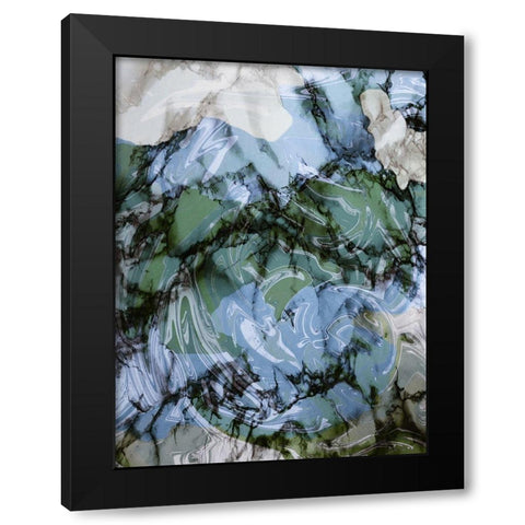 Destiny Supreme 1 Black Modern Wood Framed Art Print by Prime, Marcus