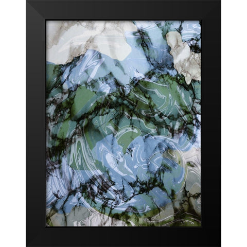 Destiny Supreme 1 Black Modern Wood Framed Art Print by Prime, Marcus