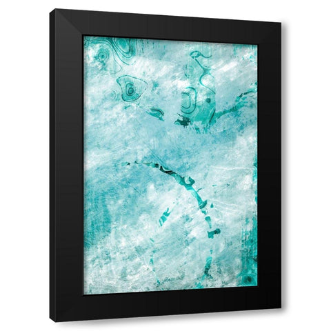 Aquatic Rush 1 Black Modern Wood Framed Art Print with Double Matting by Prime, Marcus