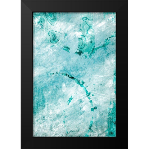 Aquatic Rush 1 Black Modern Wood Framed Art Print by Prime, Marcus
