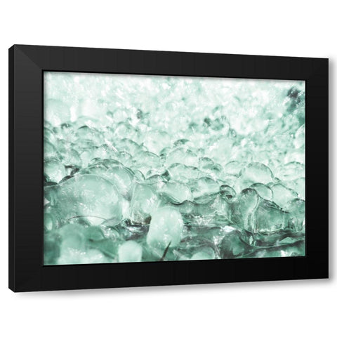 Bubbly Mint 1 Black Modern Wood Framed Art Print by Prime, Marcus