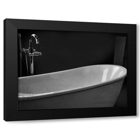 Twilight Bathroom 2 Black Modern Wood Framed Art Print by Prime, Marcus