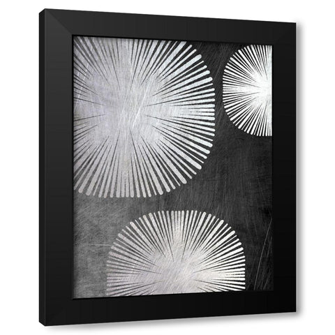 Metallic Star Shine 2 Black Modern Wood Framed Art Print by Prime, Marcus