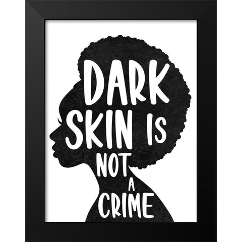 Color Equality 2 Black Modern Wood Framed Art Print by Prime, Marcus