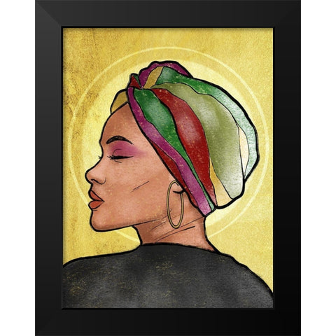 Majestic Princess 1 Black Modern Wood Framed Art Print by Prime, Marcus