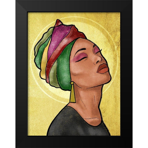 Majestic Princess 2 Black Modern Wood Framed Art Print by Prime, Marcus